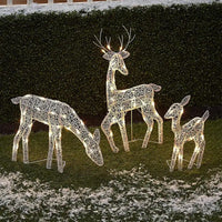 Skanto | Kerstverlichting Rendier Decoratie – Metaal Silhouet voor Buiten & Binnen
