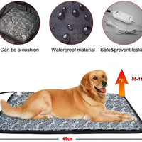Verwarmingsmat voor Dieren PawTherm | Temperatuurcontrole & Timer | Waterdicht & Veilig | Voor Honden & Katten