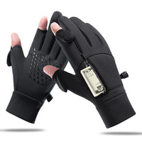 FrostGrip | Winterhandschoenen met omklapbare vingertoppen | Waterdicht, Winddicht & Touchscreen-compatibel | M–XL