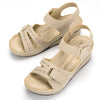 LuxeStride Dames Wedge Hak Sandalen | Biedt elegantie en stijl met een zachte zool en comfortabel draagcomfort in een platform sandaal