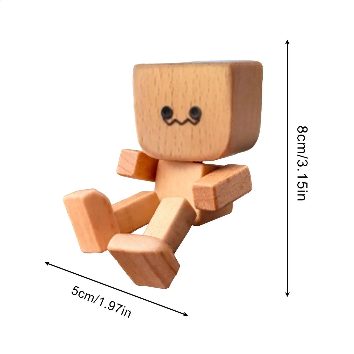HolzLiora™ - Handgemaakte Houten Figuur