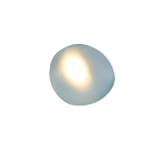 Gevelverlichting van Glas in Stenen Vorm