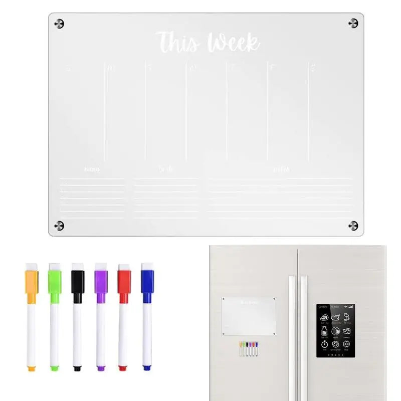 LuxPlanner | Doorzichtig magnetisch planbord