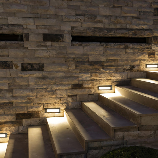 Buiten LED Trede Licht Rechthoekige Wandverlichting