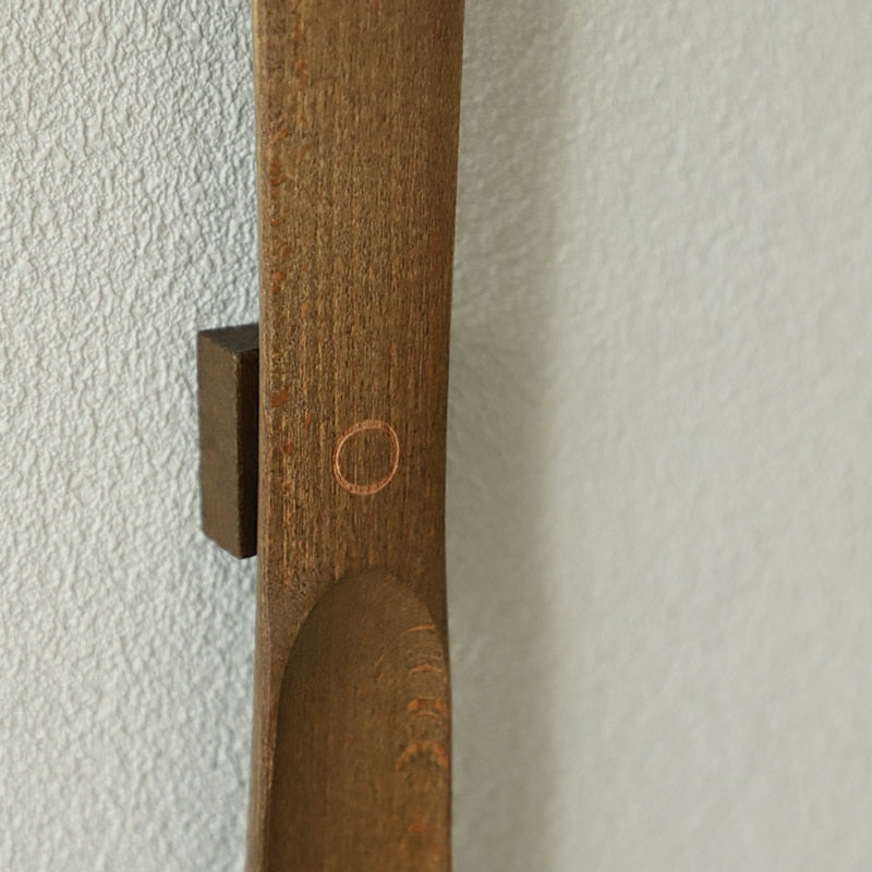 Houten lange handgreep magnetische schoenlepel