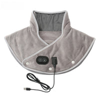 Skanto | Nekverwarmer & Massageapparaat | Nek- en schouderwarmte voor spierontspanning | Verstelbare instellingen voor stressreductie | Gerichte nekpijn en ontspanning