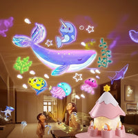 DREAMLIX – Muzikaal sterrenprojector met 12 betoverende thema's