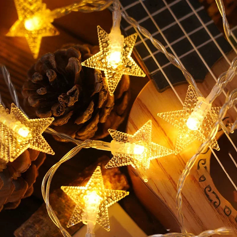 Starlight LED Lichterketting: Ideaal voor Binneninrichting, Buiten Kamperen en Zelt Sfeer