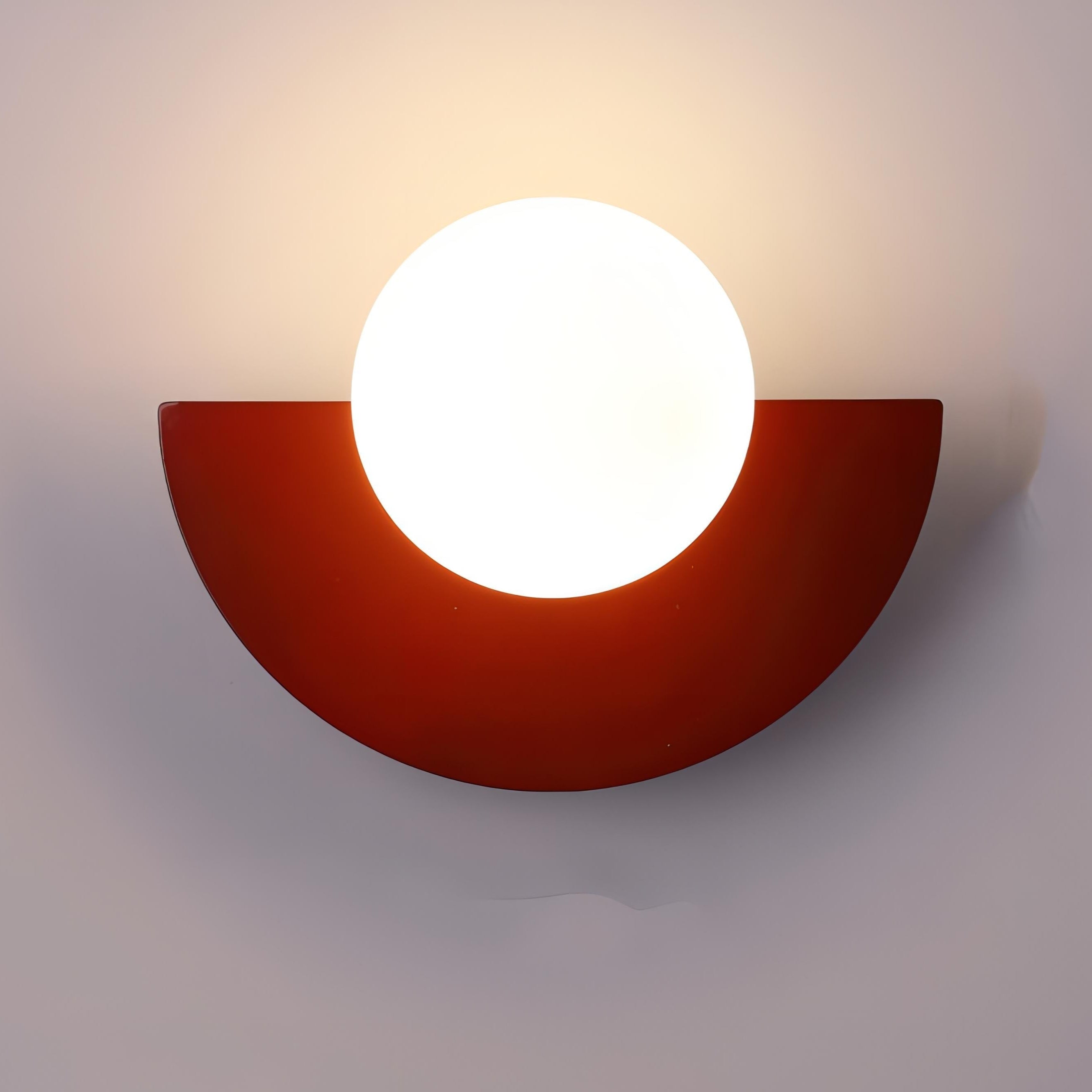 Noordse Halfronde Wandlamp