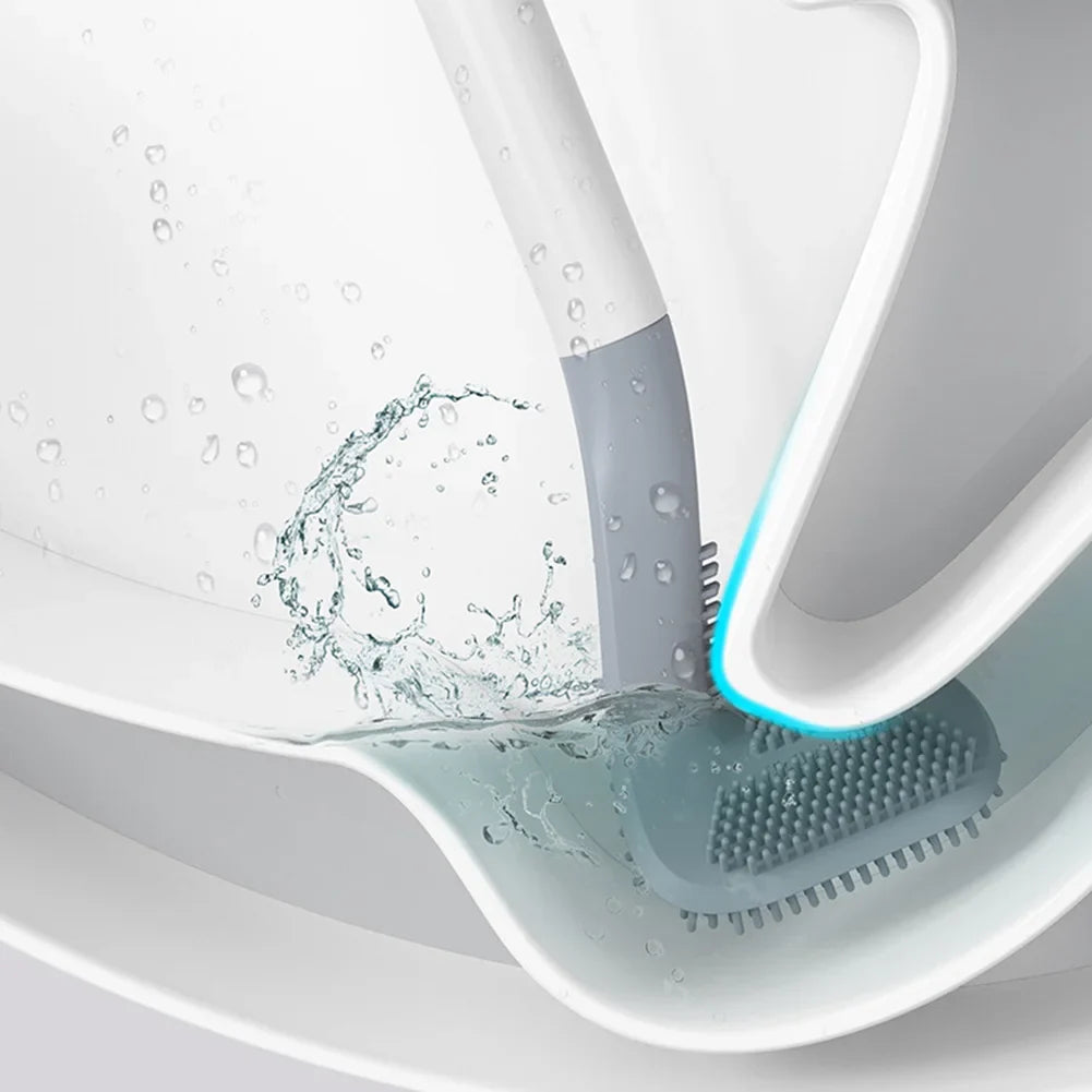 BRUSHIR – Toiletborstel Met Lange Handgreep Voor Grondige En Moeiteloze Reiniging