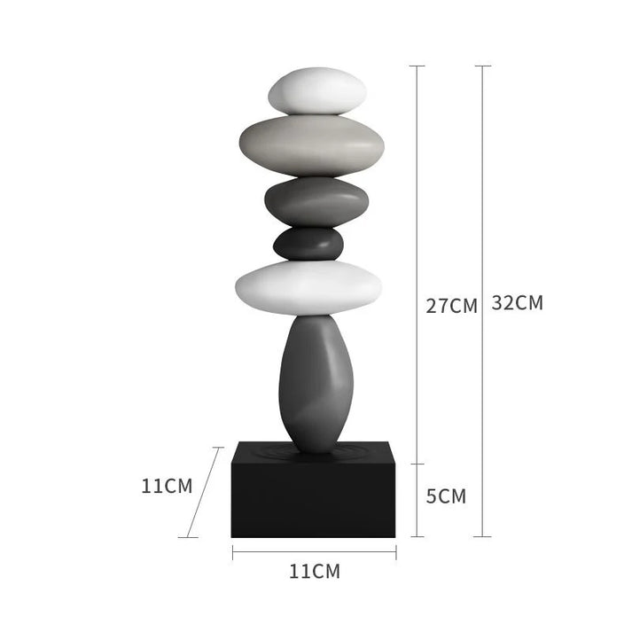 StoneBalance - Moderne stabiele steenskulptuur