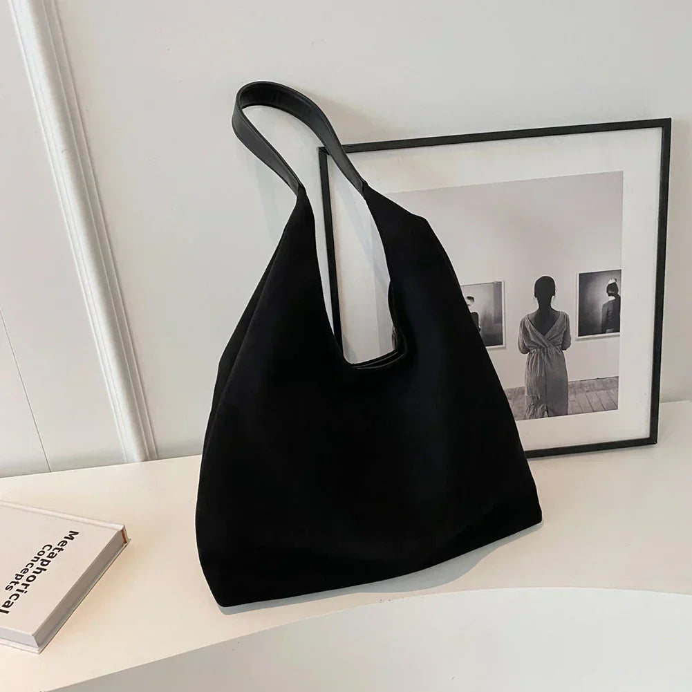 Tote Tas in Natuurlijke Fluweel