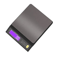 Skanto | 5 kg/0,1 g en 10 kg/1 g digitale elektronische keukenweegschaal, LCD-scherm, volledig waterdicht roestvrijstalen gereedschap voor bakken