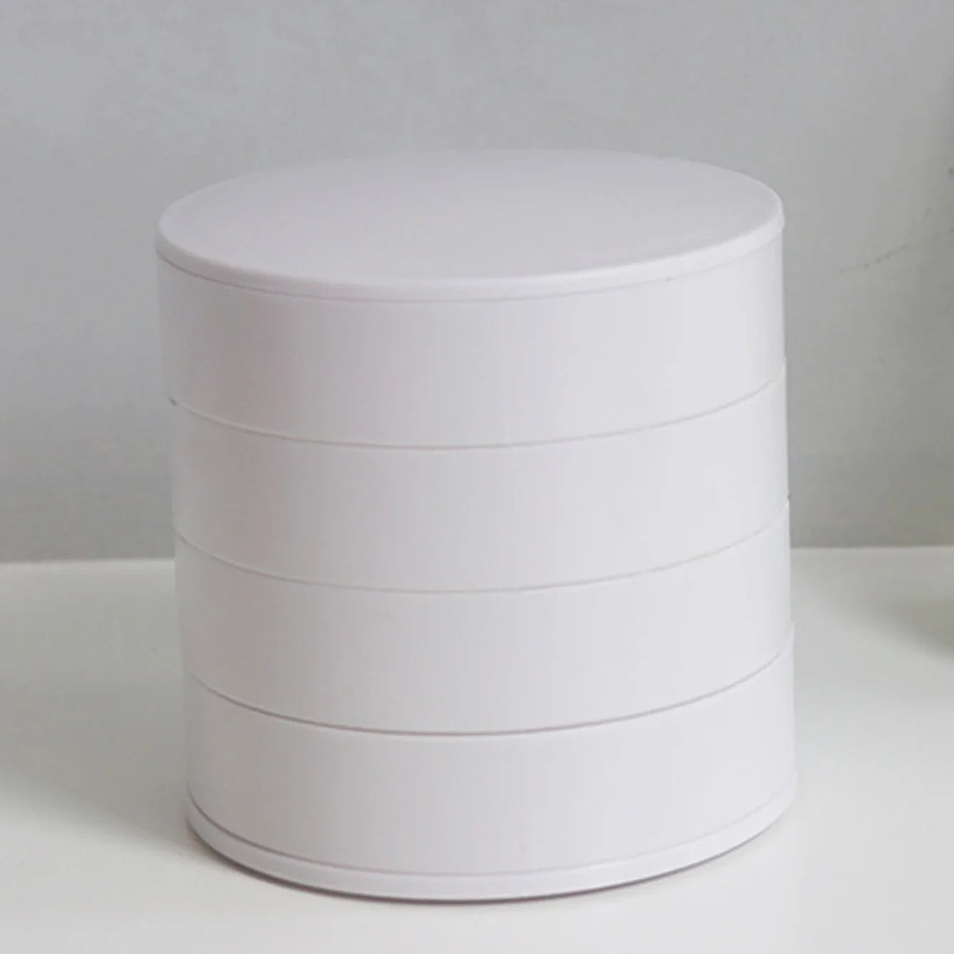 Velvira Sieradenbox draaibaar | 5 Etages met deksel | Stofdicht & Compact | Voor sieraden, haaraccessoires & make-up