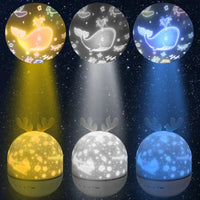 LED nachtlamp projector met afstandsbediening en muziek – lamp voor kinderen met sterren en timer