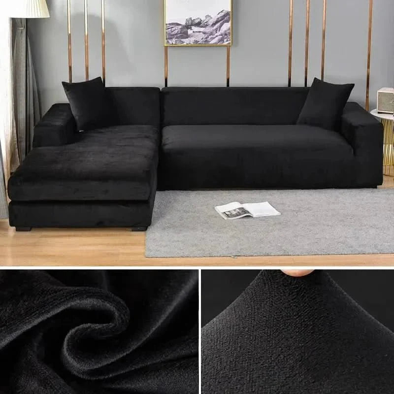 SamtLux Sofabescherming – Elastisch & Luxe voor elke woonkamer