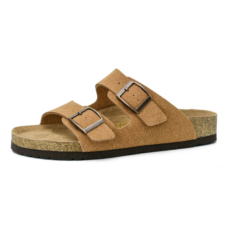 Aurelius Luxe Zomer Slippers | Stijlvolle en comfortabele huisschoenen voor mannen, perfect voor stranduitstapjes en casual wear, beschikbaar in maten 35-46.