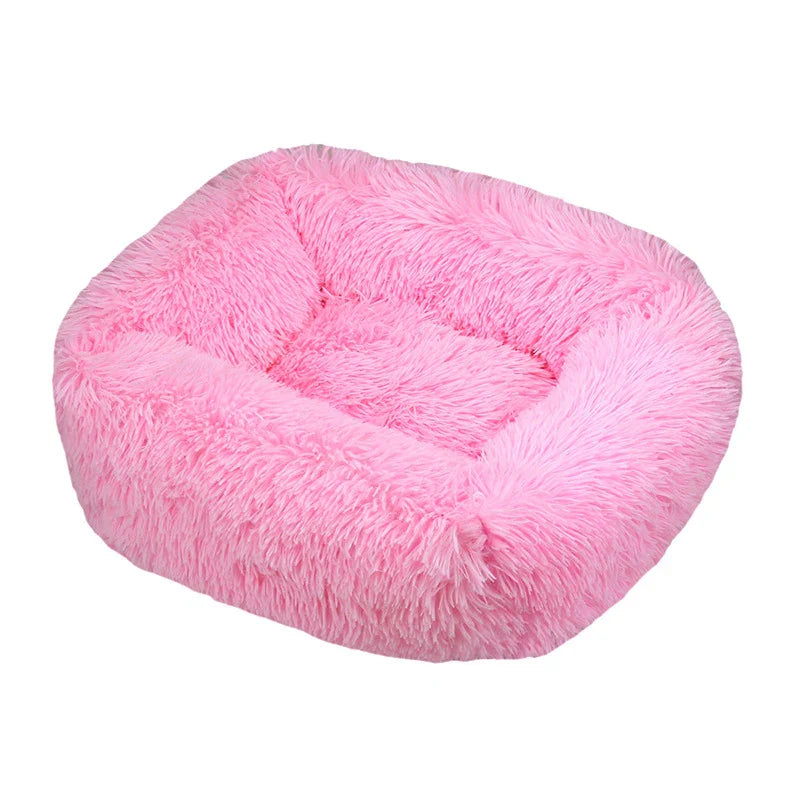 FurHaven Deluxe Dog Lounger | Lang pluche, wasbaar bed voor honden en katten