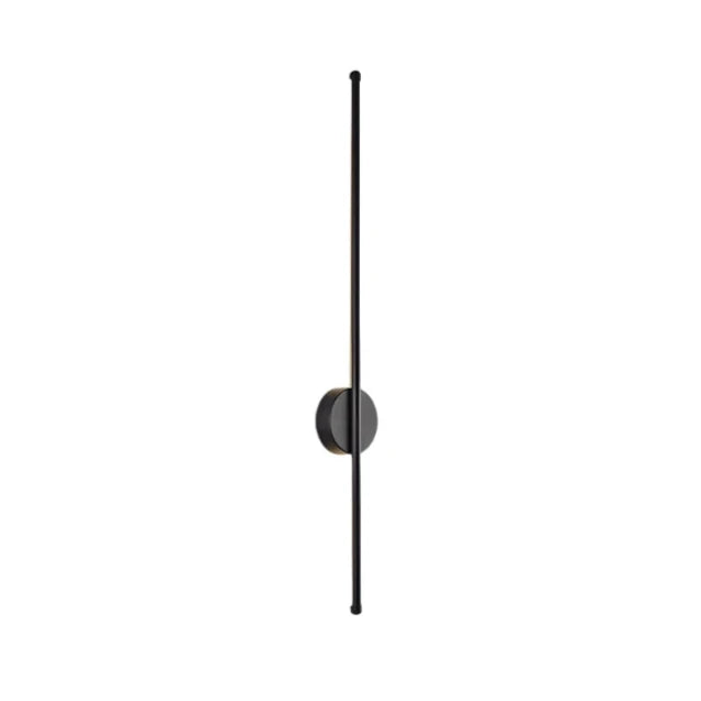 Moderne Zwarte Aluminium Wandlamp