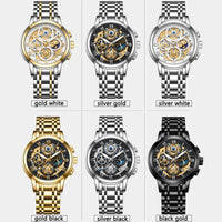 Elegante Business-Quartz Horloge voor Heren | Waterdicht tot 3 Bar – Ronog