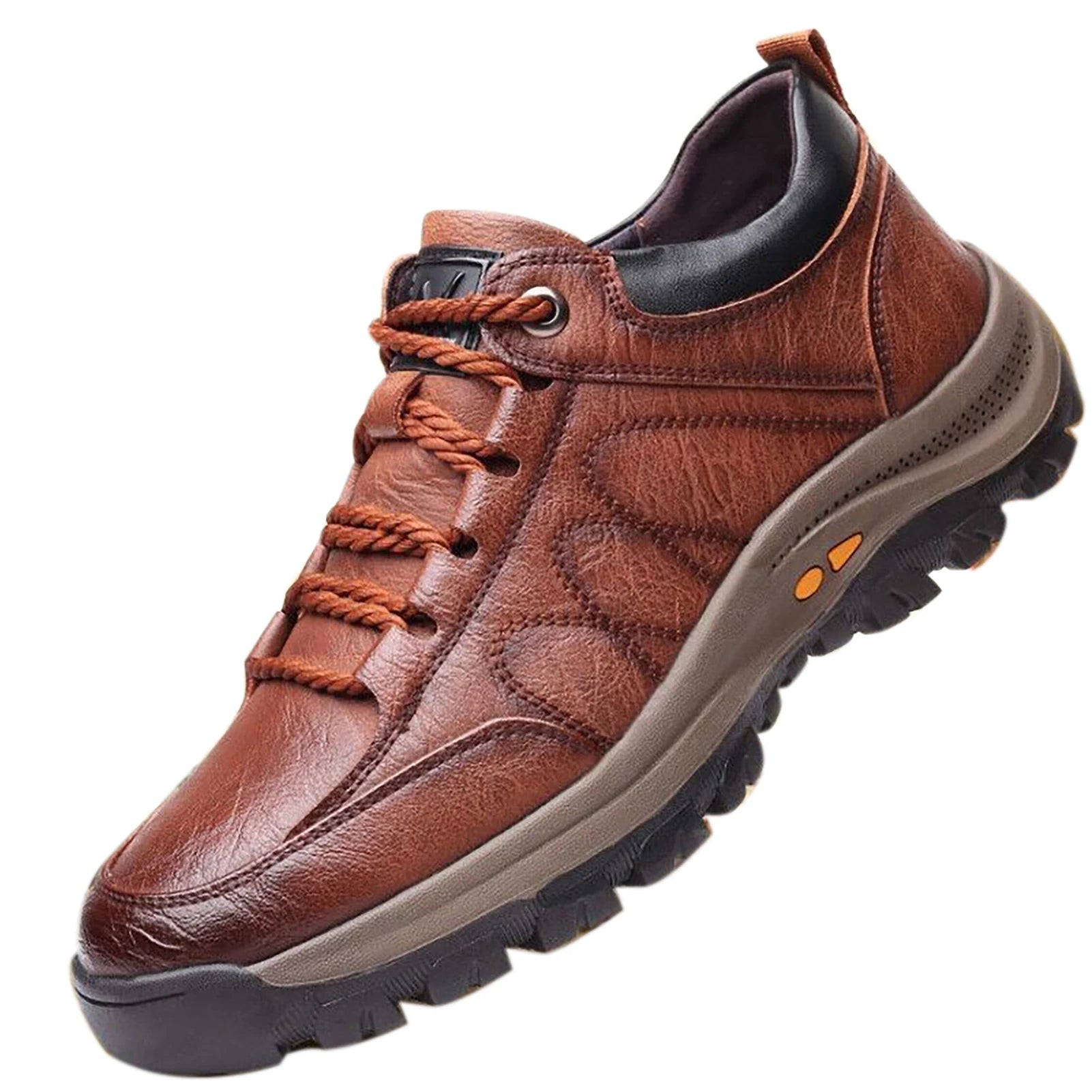 SummitStride Elite Wandelschoenen | Lichtgewicht, slijtvast leren schoeisel ontworpen voor bergbeklimmen en kampeeravonturen