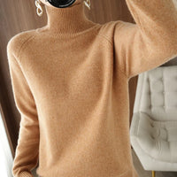 LuxeMerino Classic Mock Neck Sweater | Exquise merinowollen pullover voor ultieme warmte en zachtheid deze herfst en winter