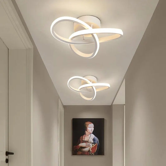 Moderne LED plafondlamp in kroonluchterstijl – geometrische wandlamp in moderne stijl
