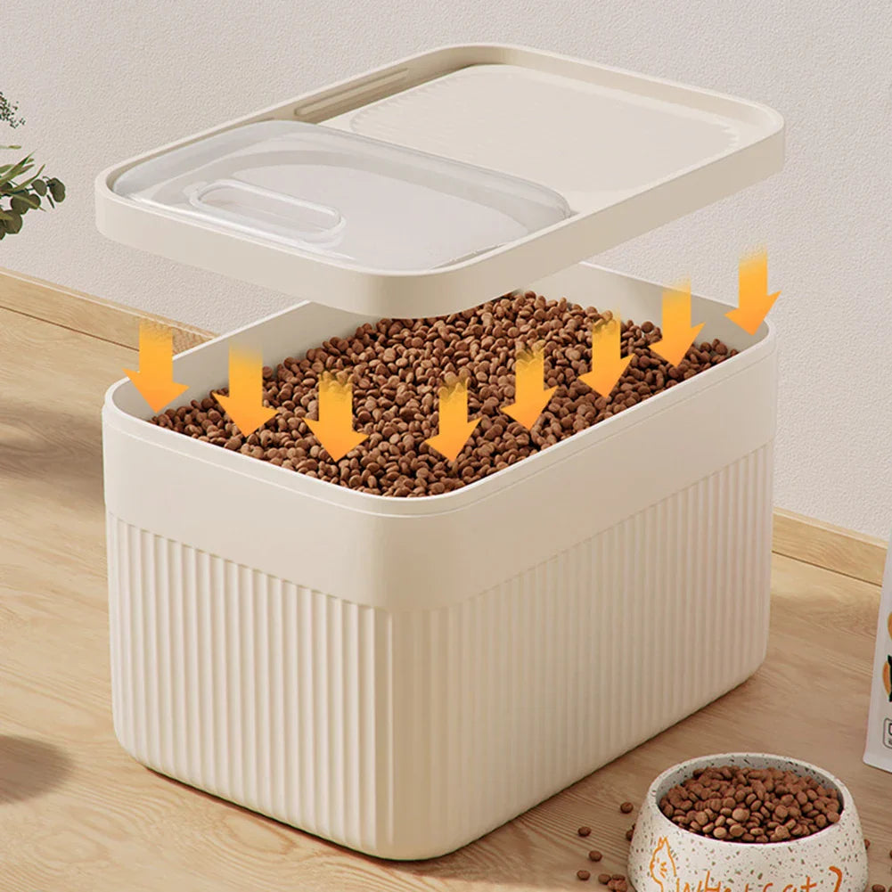 FutterBox FrischGut | Hermetisch en Beschermd tegen Vocht | 5/10/15L | Voor honden- en kattenvoer