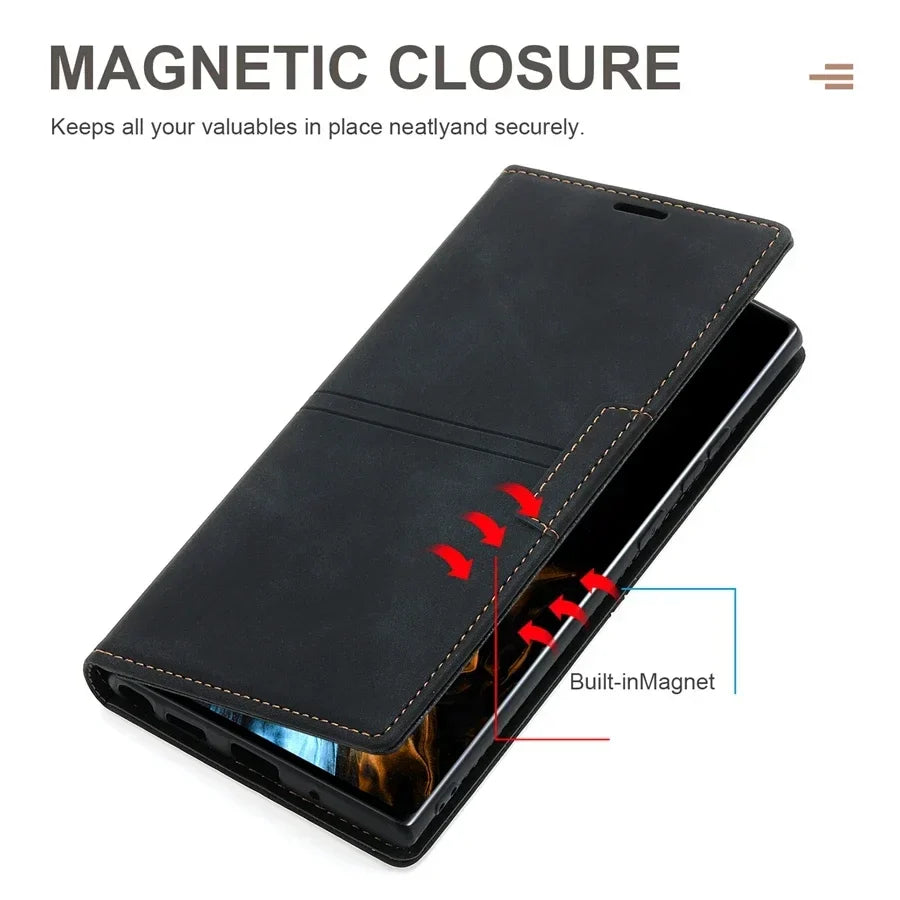 Google Pixel Wallet-Hoes | Magnetische Flip-Case met Kaartvakken