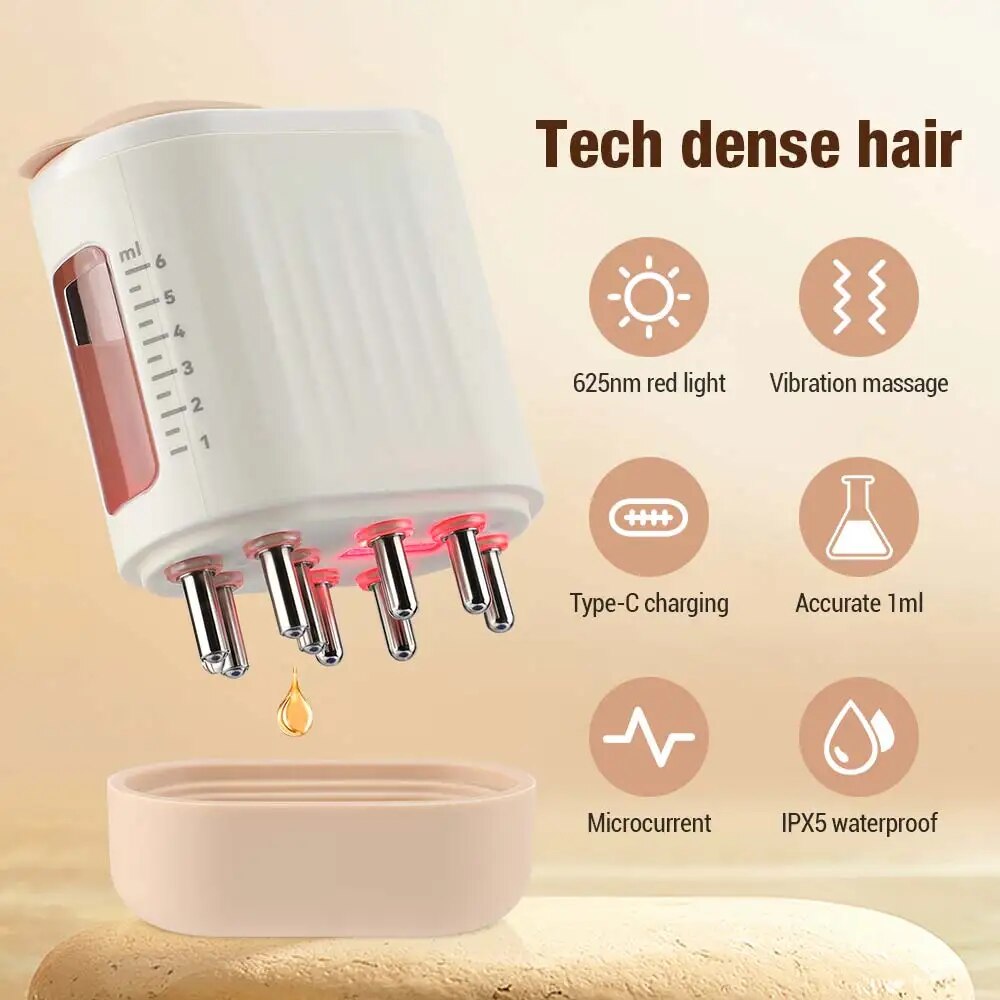 VarenzoHair | Electric Massage Brush voor gezonde haren