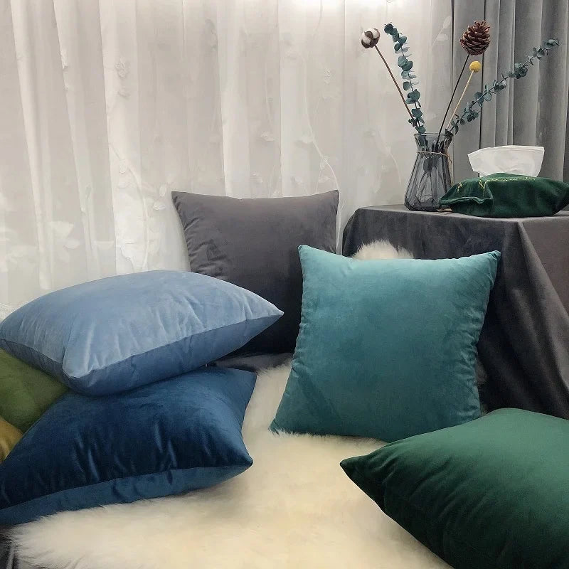 Carina - Superzacht Velours Sierkussen voor Bank en Woonkamer