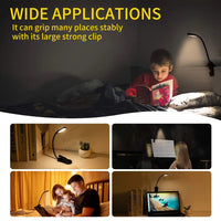 LumiLeaf 7 LED Leeslamp | Oplaadbaar via USB | 3 Kleurtinten & 9 Helderheidsniveaus | Flexibel & Oogvriendelijk