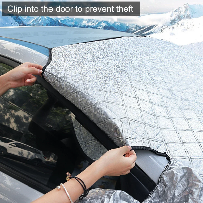 AllWeather Shield – Magnetische Voorruitbescherming voor Auto, Anti-Vorst & UV | Brehn