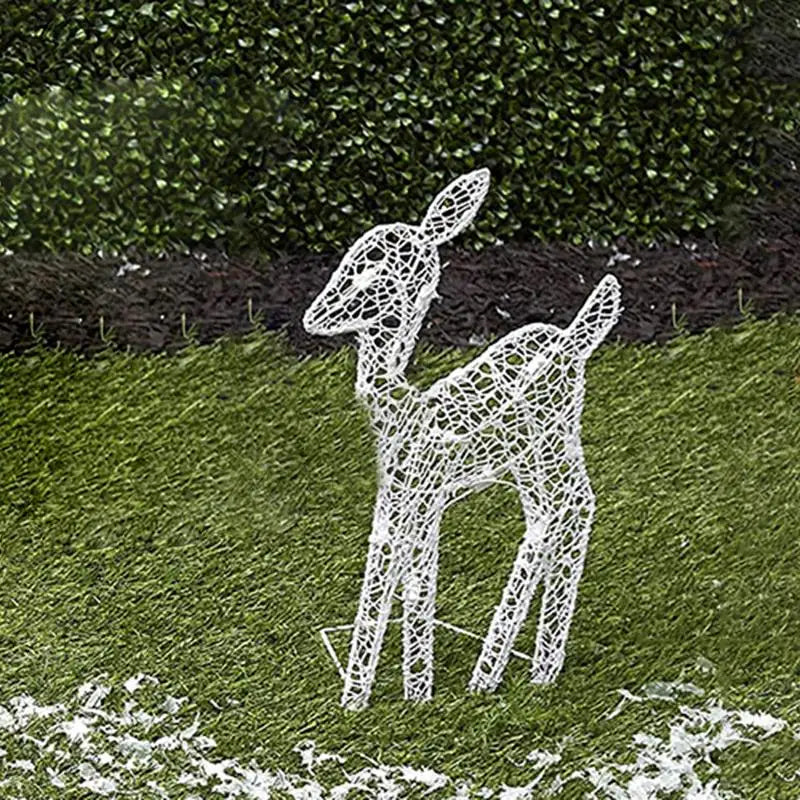 Skanto | Kerstverlichting Rendier Decoratie – Metaal Silhouet voor Buiten & Binnen
