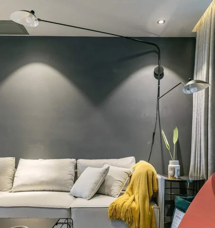 Rosa Wandlamp