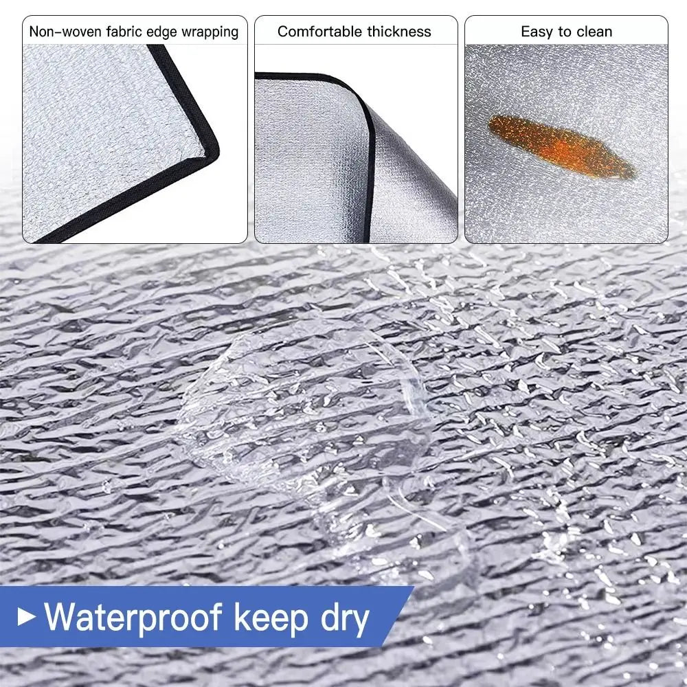 Isomatte ThermaFoil Pro | Ultr licht & Waterdicht | Warmte reflecterend | Voor Kamperen & Buiten | 25 mm Dik