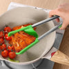 CulinaryElegance Supreme Grilling Tangen | 9-inch roestvrijstalen BBQ-tangen met een siliconen antisliphandvat voor moeiteloos serveren en een verfijnde grillstijl