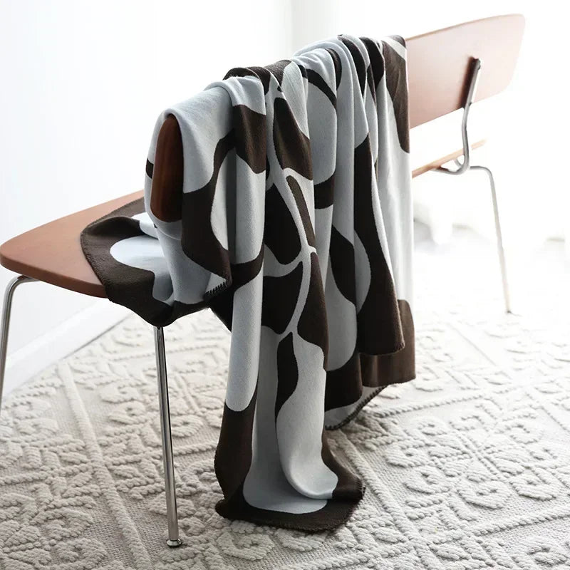 NordLuxe | Jacquard Woondeken | Imitatie Kasjmier | Zacht & Warm | Sofa-deken & Beddeken in Noordse Stijl