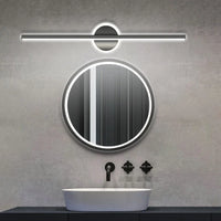 Moderne LED Wandlamp in Lijnvorm met Ronde Element – Design Verlichting