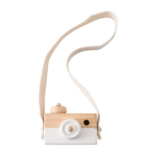 NordicNest Artisan Houten Camera Speelgoed | Boeiende puzzel voor vroeg onderwijs en stijlvolle inrichting van de babykamer