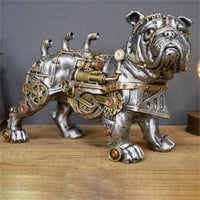 ArtisanForge Steampunk Dierensculptuur | Indrukwekkend mechanisch dierenornament dat industriële chic decoratie verrijkt met unieke artistieke elegantie