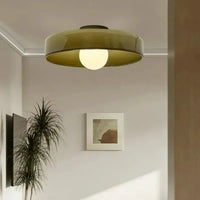 Glazen Plafondlamp met Scandinavisch Ontwerp – Sfeervolle Verlichting voor Elk Interieur