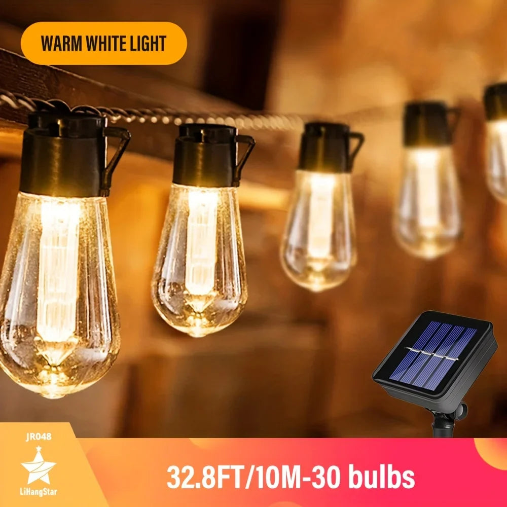 LED Solar-Lichtslang SolaLuma | Waterdicht IP44 | Voor Tuin, Terras & Kamperen | Automatische Verlichting