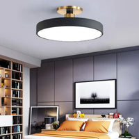 Ronde LED plafondlamp in Scandinavische stijl