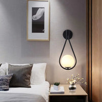 LumiSphere G9 LED Wandlamp | Moderne matglazen wandarmatuur voor slaapkamers, balkons en gangen