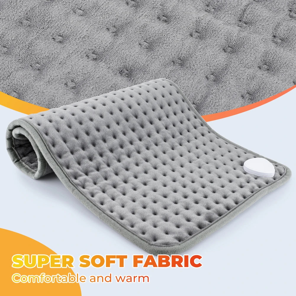 CosiTherm Verwarmingskussen | 9 Temperatuurinstellingen & 4 Timeropties | Superzachte Microfleece | 58×29 cm