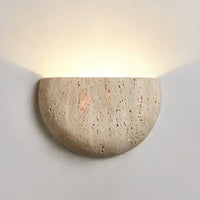 Ballone Travertine Wandlamp