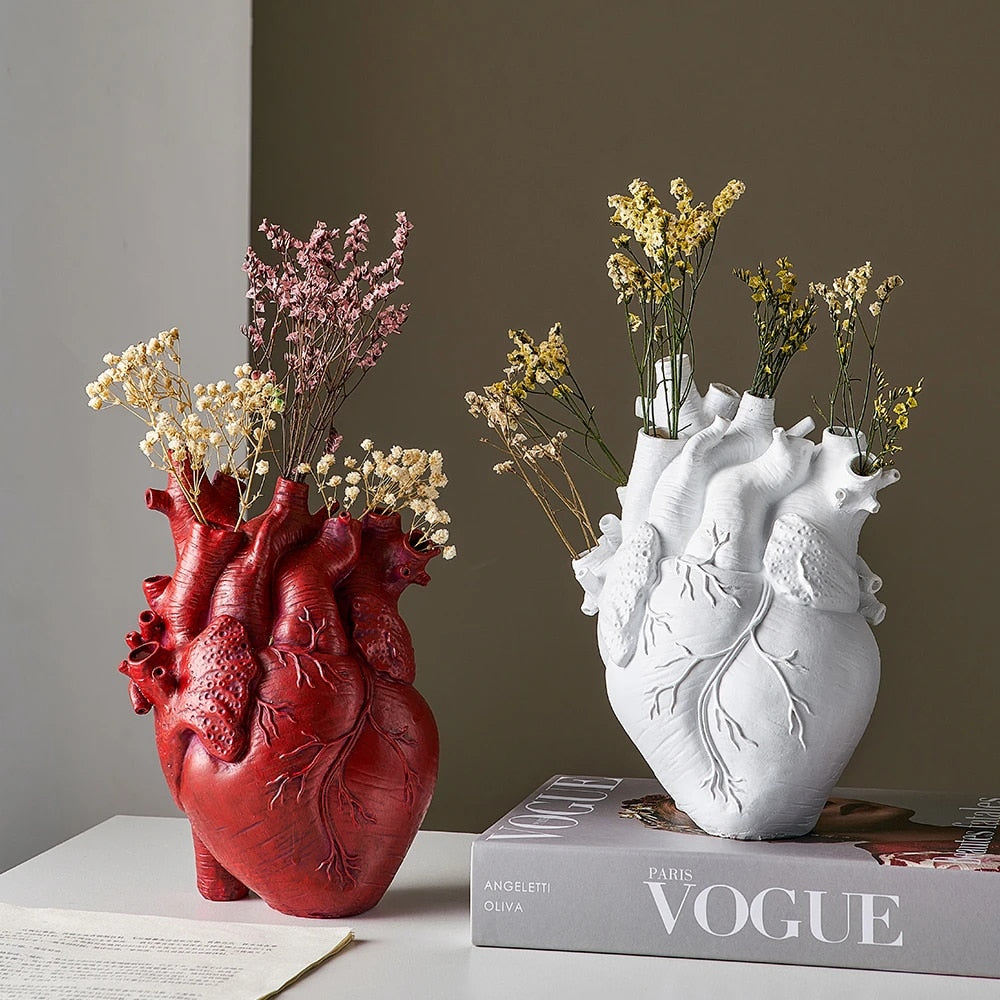 Hart Droog Planten Kunstvaas