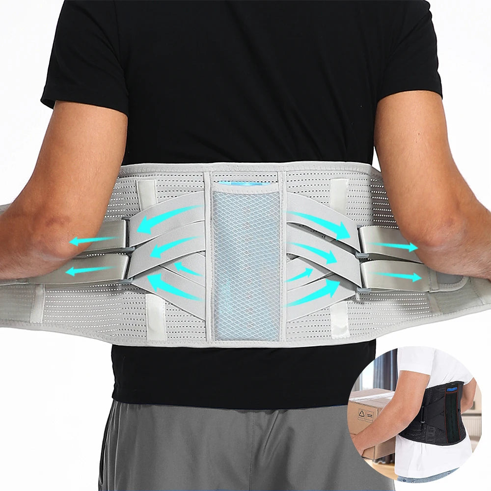 Lumbar Ease Rugbrace | Verlicht pijn in de onderrug, verbetert de houding en biedt lumbale ondersteuning.