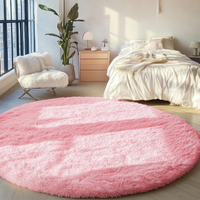 Runder Shag-Tapijt 150 cm